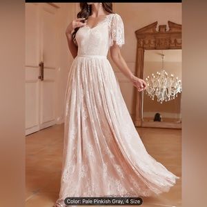 Woman wedding or party dress